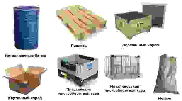 Тара для перевозки грузов в Чехове